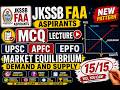 Market Equilibrium &amp; Law of Supply MCQs | JKSSB FAA | UPSC EPFO APFC | New Pattern Practice