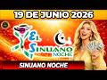SINUANO NOCHE | RESULTADO SINUANO NOCHE HOY 19 de JUNIO 2026 🟡 #chance
