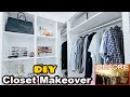 Extreme Closet Makeover on a Budget 2024  Insane Room Transformation Before &amp; After