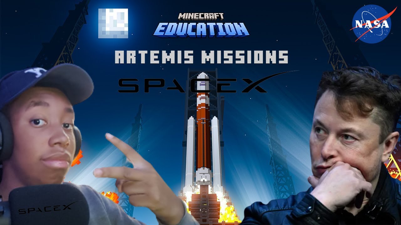 JE CONSTRUIT ET ENVOI DES FUSEE 🚀 DANS L'ESPACE SUR MINECRAFT CES OUF