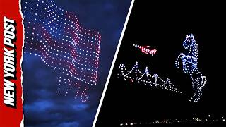 Spectacular Drone Show Lights Up Sky for America250 Celebration