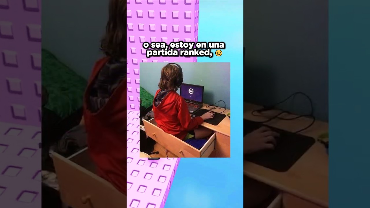 La pausa en el juego online 😭🎮 #roblox #robloxshorts #identificable #online #mamá