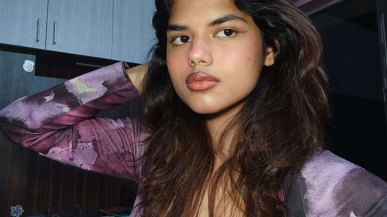 Minimal to glam makeup look | Party wear lip combo 💄