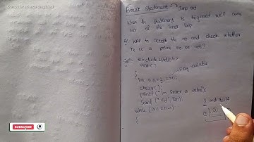 Break Statement Explained Through Prime Number Check Program (in Hindi)