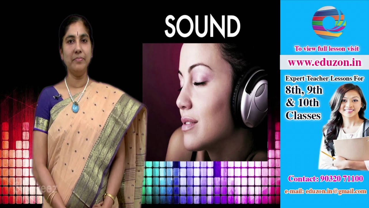Sound 8th Class Physical Science YouTube