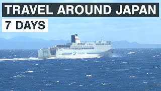 Ultimate 7Day Ferry Travel in Japan | Budget US$1,000 Ep1