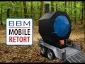 Pressvess BBMR Mobile Charcoal Retort