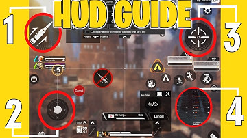 Best iPad HUD Settings (4 Finger Claw Layout) | Apex Legends Mobile & SENSITIVITY settings