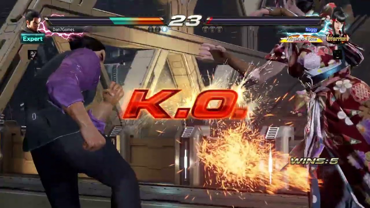 T7 - Dan7Gomes(Kazuya) vs Noggy(Kazumi)