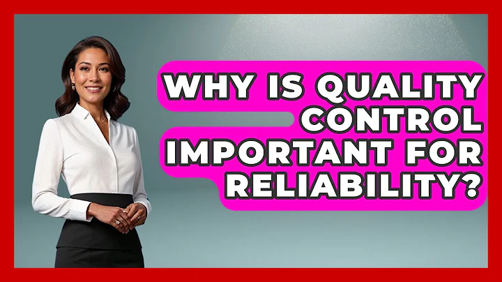 Why Is Quality Control Important For Reliability? - How Things Break
