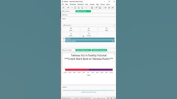 Learn Tableau Viz in Tooltip | 60s Tutorial