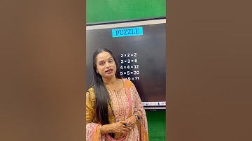 Maths puzzle #ytshorts #youtubeshorts #shorts #mathstricks #knowledgejunction31 #mathspuzzle #maths