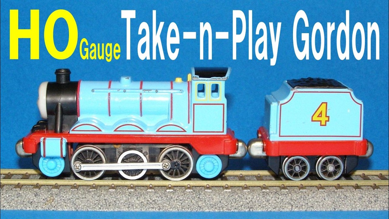 【きかんしゃトーマス】 テイクンプレイ ゴードン HOゲージ化 【おもちゃ 鉄道模型】