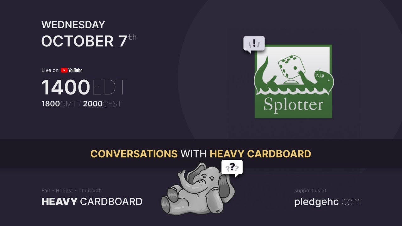 Conversations w/HC featuring Jeroen Doumen & Joris Wiersinga of Splotter Spellen!