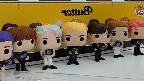 Unboxing BTS Butter Set of 7 Funko Pop