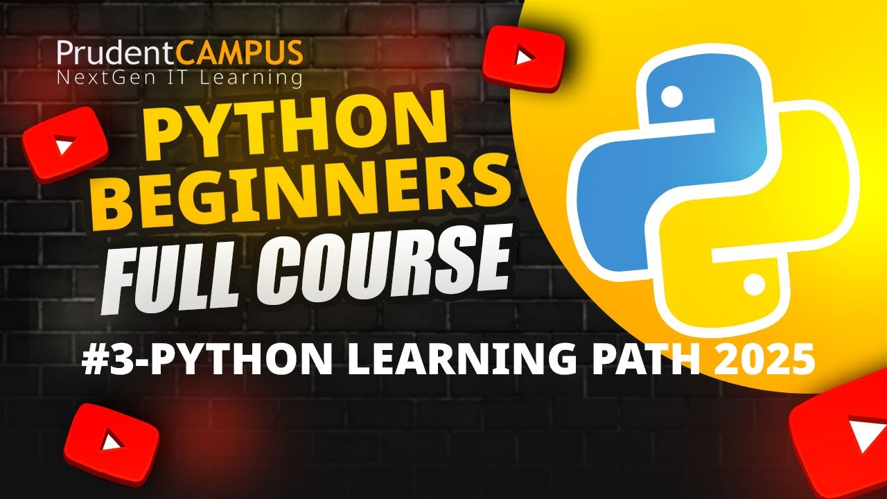 3️⃣ Python Learning Path 2025: From Beginner to Job Ready - YouTube