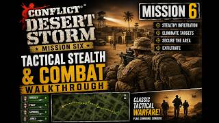 Conflict Desert Storm Mission 6 Military Operations Gameplay
