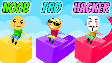 Cube Surfer! NOOB vs PRO vs HACKER