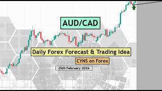 AUDCAD Analysis Today | Daily Forex Forecast for 25th February 2026 by CYNS on Forex