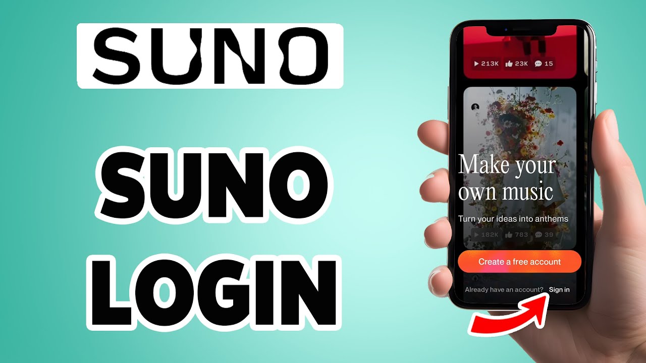 Suno Login | Suno AI App Login Guide 2025 | Suno Account Sign In