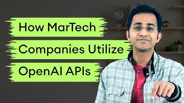 How Marketing Companies Can Utilize OpenAI / ChatGPT APIs
