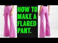 HOW TO SEW A  FLARED PANTS / TROUSER. NDIFON NTUI