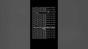 One of the most popular uses for Netcat is port scanning #Linux