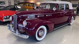 1940 LaSalle Series 50 Convertible Sedan, One of 125 Made, Driver Quality, Local Shows!