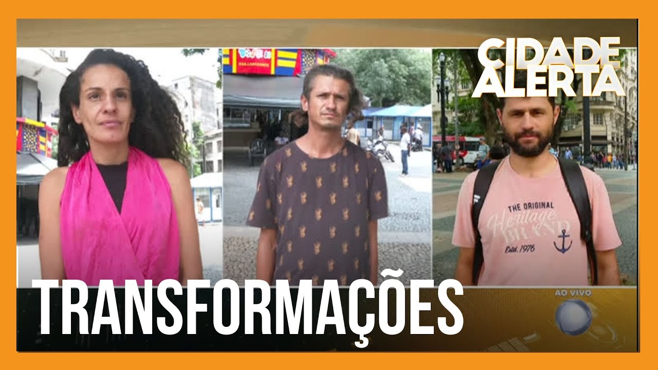 Exclusivo: pessoas em situação de rua ganham mudança de visual surpreendente