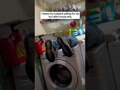 I heard my husband yelling for me but I didn't know why