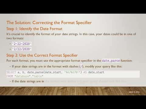 How to Successfully Convert String to Date Type in AWS Athena