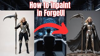 How to inpaint with SDXL in ForgeUI