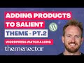 How to Add Products in WordPress Using Salient 🛒 | WooCommerce Setup Tutorial