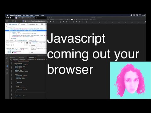 JavaScript Coming Out Your Browser (Parody of Waterfalls Coming Out Your Mouth by Glass Animals)