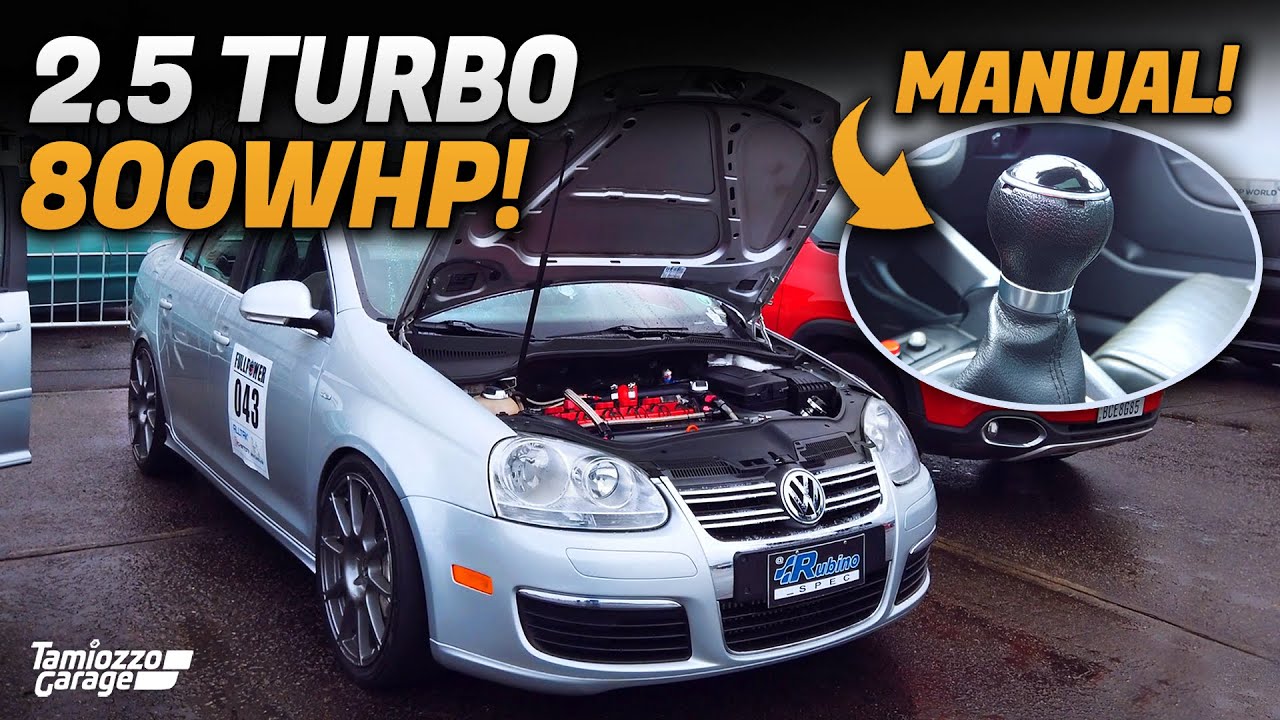 JETTA 2.5 TURBO MANUAL DE FÁBRICA 🔥 800CV NAS RODAS, 80KG DE TORQUE E NITRO!