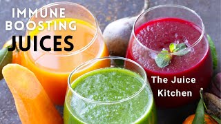Making Immune Boosting Juices: THE JUICE KITCHEN Hamilton Ontario