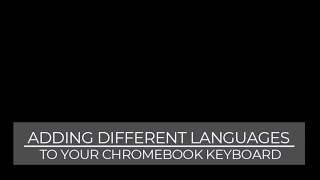 Adding Different Languages to Chromebook Keyboard screenshot 3