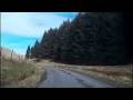 Spring Road Trip Drive On B934 Route Over Ochil Hills On Visit To Perthshire Scotland