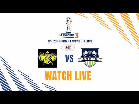 Sikkim Brotherhood FC vs ARA FC | I-League 3 2025-26 | LIVE — football video