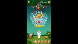 Line bubble game 2 level 290 라인버블 레벨 290LINE バブル２s