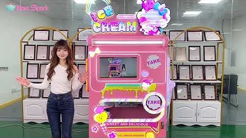 2025 Ice Cream Vending Machine! Launched Today! 👏🏻 #icecream #IceCreamVending #vendingmachine