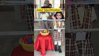 Color Identification Activity for nursery kids | Kids Activity ideas #shorts #viralvideo #school