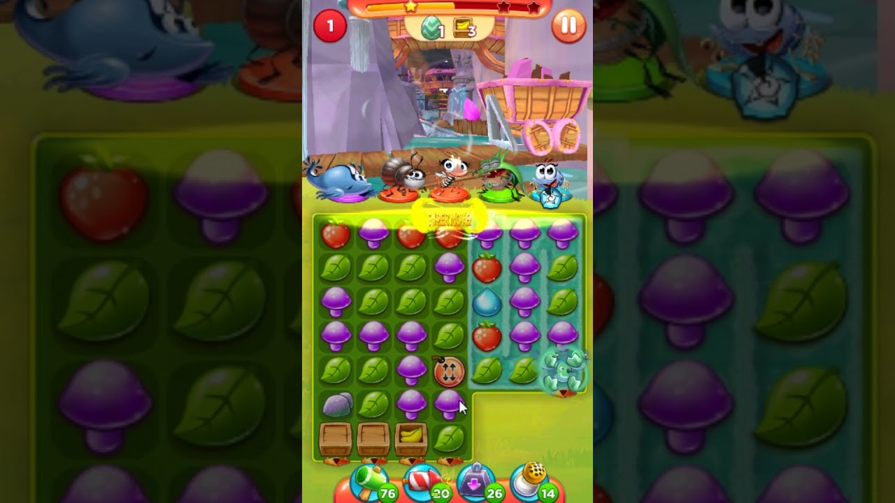 Best Fiends Stars Level 539 - Walkthrough | AppsWalkthroughTutorial ✔️