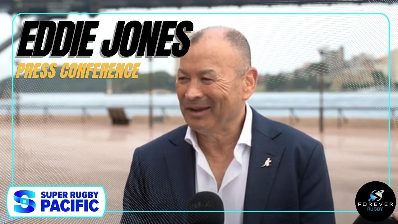 Super Rugby Pacific season launch interview with Eddie Jones