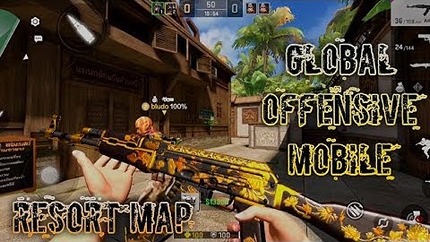 Global Offensive Mobile Gameplay FPS | GOM New Ak Skin | Resort Map | Online FPS Android Gameplay