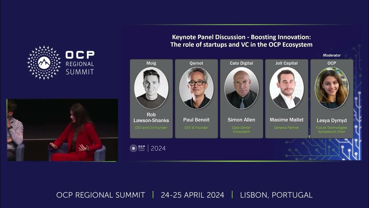 2024 OCP EMEA Regional Summit PANEL The role of startups and VC in