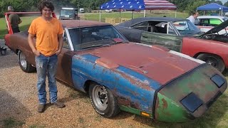 Ratty DAYTONA WING CAR at the Cave City car show - here's the story on it! Wow soooo cool! 👌