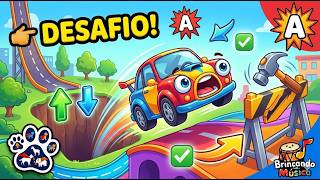 Canções infantis 🚗 Corrida de obstáculos 🏁 Aprender opostos e desafios | 30 min