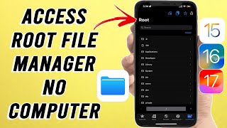 Root iOS : Access Root File Manager on iPhone/iPad (No Jailbreak) screenshot 4