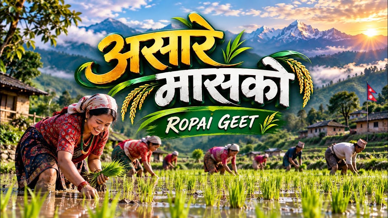 असारे मासको | Ashare Maasko | Ropai Geet | Nepali Folk Song | Bishwas Kumar Shrestha